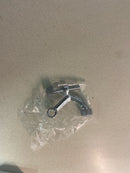Emtek 2241US26 2-3/8" Height Solid Brass Hinge Pivot Stop - Polished Chrome