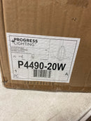 Progress Lighting P4490-20W Joy 5 Light 24" Wide Chandelier - Antique Bronze with White Glass