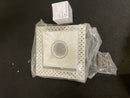 WAC Lighting MT-116TL-WT 6" Multiple Spot Recessed Light Invisible Adjustable Trim - White