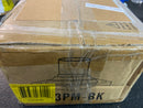 Z-Lite 533PM-BK Square 6" Wide Pier Mount Base - Black