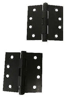 Emtek 9201419 Plain Bearing Steel Hinges - Flat Black