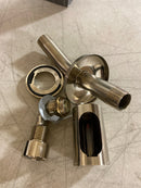hansgrohe Handheld Shower Wall Outlet 1/2-inch Thread Connection in Chrome, 26888001