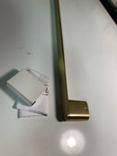ICO Bath V415 Volkano Flow 24" Towel Bar - Brushed Gold Light