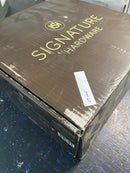 Signature Hardware SHPR8020GMB Provincetown Pressure Balanced Shower Only Trim Package - Less Valve - Matte Black