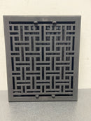 Signature Hardware 398286 Cast Iron Floor Register - 10" x 12" - Black
