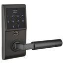 Emtek E4020US19 EMTouch Electronic Keypad Leverset from the Brass Modern Collection - Flat Black