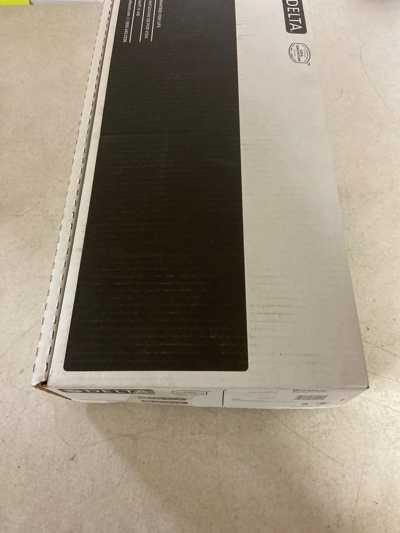 Delta Modern Chrome Bathroom Faucet 1 Hole, Single Hole Bathroom Sink Faucet for Vanity, Metal Push-Pop Drain Assembly, Chrome 567LF-GPM-PP