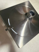 5006061931 Delta 3.0 -Spray Lumicoat Black Stainless 7.625-in Square Shower Head 1.75 GPM Lowes.com