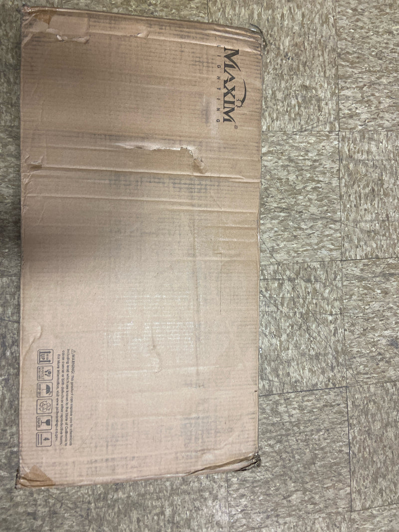 Maxim 21624CLWNBK Carpenter 4 Light 28" Wide Vanity Light - Walnut / Black