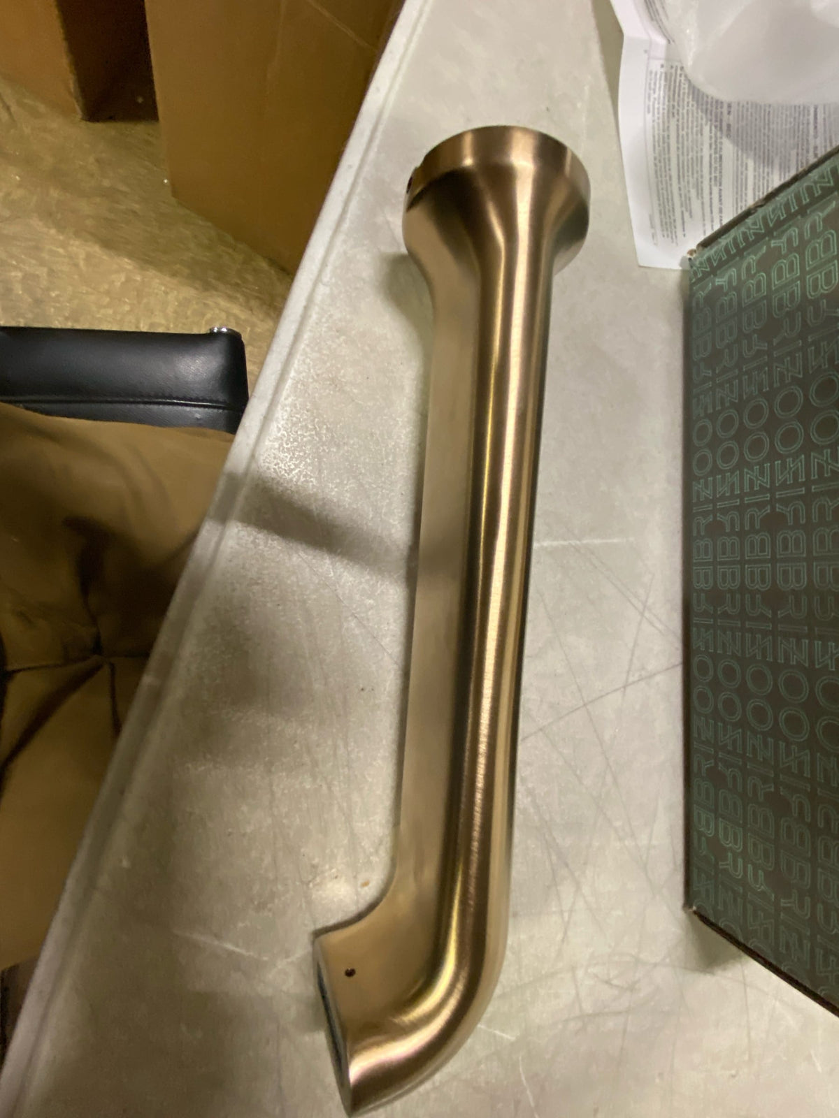 Brizo T70467-GLLHP Allaria Double Handle Wall Mounted Tub Filler Trim - Less Rough In - Luxe Gold