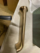 Brizo T70467-GLLHP Allaria Double Handle Wall Mounted Tub Filler Trim - Less Rough In - Luxe Gold