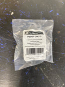 Liberty P30101-CHC-C 1-3/16-Inch Acrylic Faceted Cabinet Hardware Knob with Brass Base