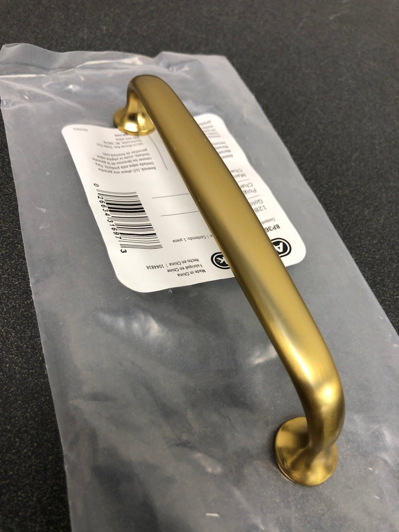 Amerock BP36795BBZ Renown 5-1/16 Inch Center to Center Handle Cabinet Pull - Golden Champagne