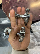 Rohl A1456XMAPC-2 Acqui 1.5 GPM Wall Mounted Widespread Bridge Kitchen Faucet - Polished Chrome