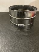 DuraVent 6DBK-ADSS DuraBlack Stainless Steel Stove Pipe, Single Wall, 6" Inner Diameter