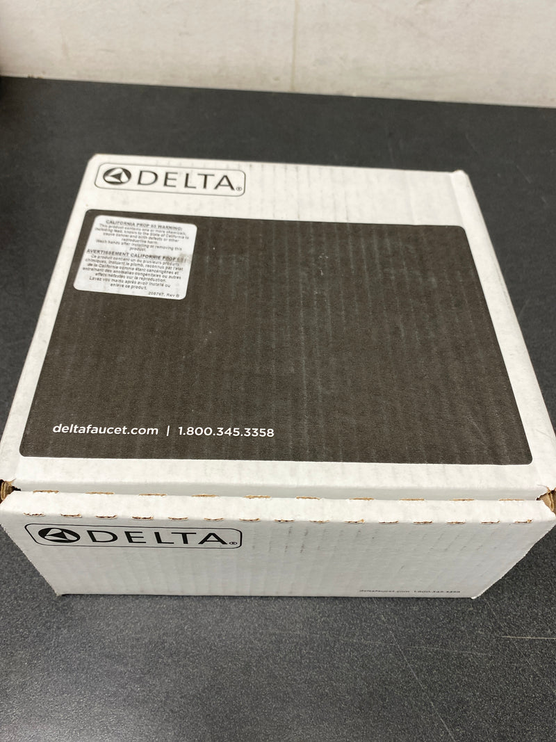 Delta T13H102 Single Handle Shower Valve Trim Less Shower Head with Metal Lever Handle from the Commercial Series - Chrome