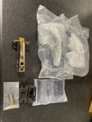 Signature Hardware 479148 Matteen Right Handed Solid Brass Privacy Door Lever Set with 2-3/4" Backset