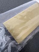 Berenson 1071-40SG-P Bravo 4-13/32" Center to Center 6" Long Finger Tab Cabinet Edge Pull / Drawer Edge Pull - Satin Gold