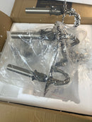 Elegant Lighting 9603W14FG-GT/RC Monarch 3 Light 18" Tall Wall Sconce with Golden Teak Royal Cut Crystals - French Gold