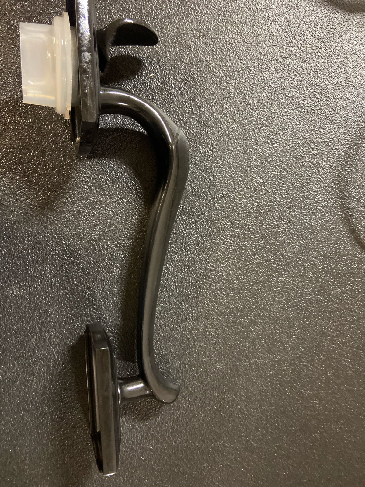 Baldwin 85327102LFD Left Handed Bethpage Full Dummy Sectional Handleset with Bethpage Interior Lever - Oil Rubbed Bronze