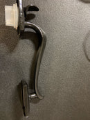 Baldwin 85327102LFD Left Handed Bethpage Full Dummy Sectional Handleset with Bethpage Interior Lever - Oil Rubbed Bronze