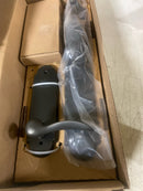 Emtek 450332MB LH Durango lever Greeley Dummy Sandcast Bronze Handleset - Medium Bronze