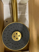 Kohler 26282-G-2MB Statement Round three-function handshower, 1.75 gpm, Vibrant Brushed Moderne Brass