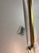 Amerock BP37401BBZ Stature 12-5/8 in. (320mm) Classic Golden Champagne Bar Cabinet Pull