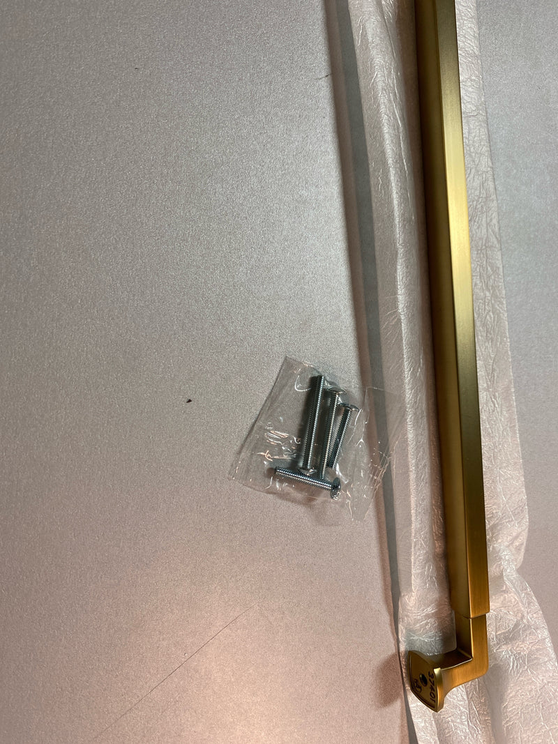 Amerock BP37401BBZ Stature 12-5/8 in. (320mm) Classic Golden Champagne Bar Cabinet Pull