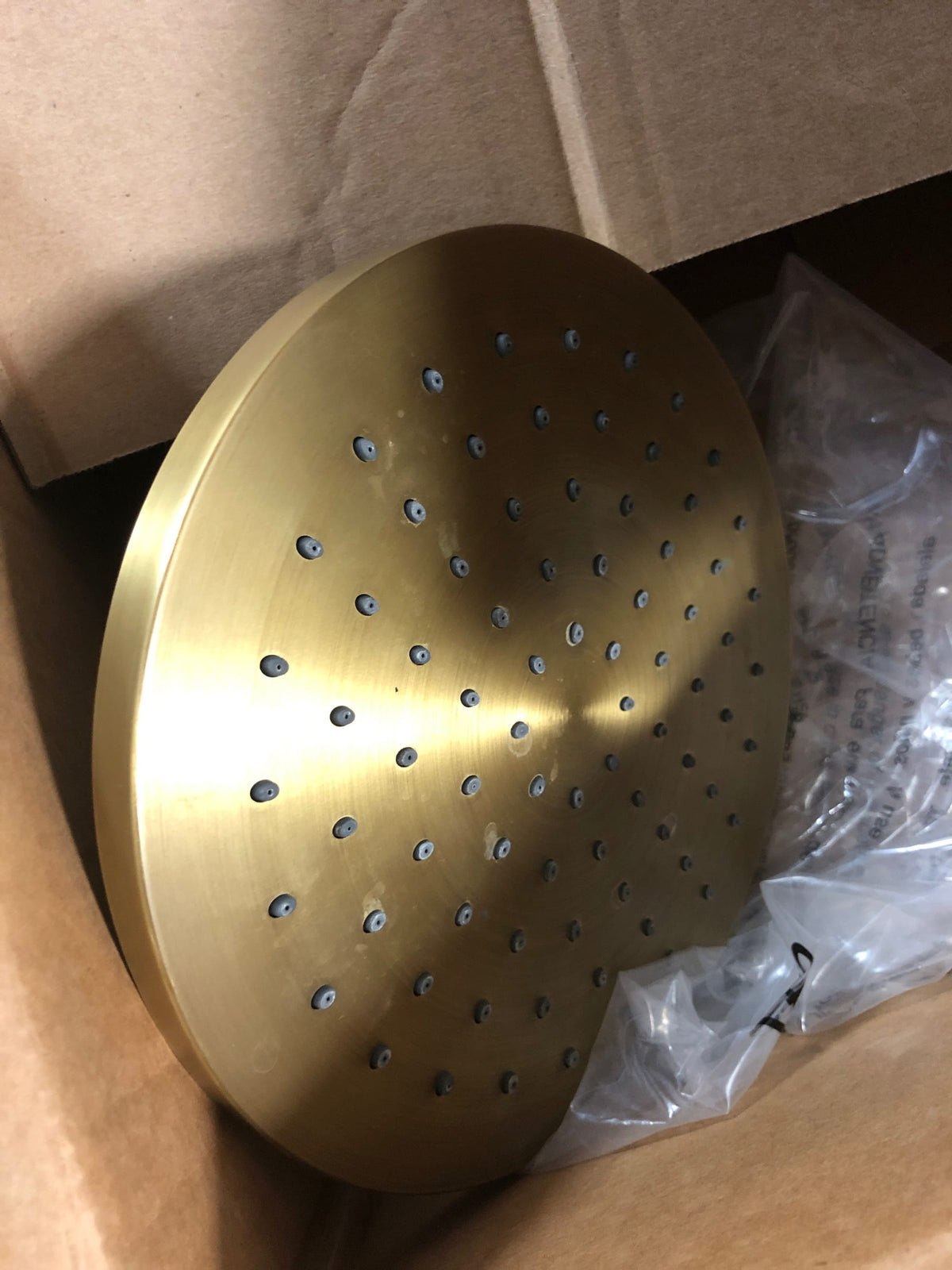 Signature Hardware SHRSB820RGAGBR FundamentALL 8" Round Single-Function 1.75 GPM Shower Head - Aged Brass