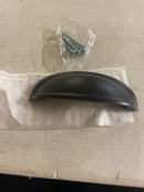 Amerock BP36640BBR Ashby 3 and 4 Inch Center to Center Cup Cabinet Pull - Black Bronze