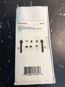 Miseno MBD0005DR2BK Bent Strap Second Barn Door Mounting Hardware Kit - Black