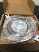 DALS Lighting FGM4-CC-SN Pivot LED Canless Recessed Fixture with 5" Adjustable Trims - Airtight - Satin Nickel