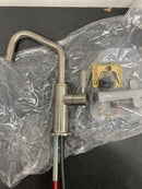 Brizo 61363LF-C-SS Litze 1.5 GPM Cold Only Water Dispenser Beverage Faucet with Angled Spout - RO Compatible - Brilliance Stainless