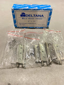 Deltana CH2015U15 2" x 1-1/2" Solid Brass Cabinet Hinge with Ball Tip Finials - Satin Nickel