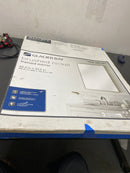 Glacier Bay 22.2" X 27.7" Framed Mirror Brushed Nickel - Free Shipping