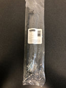 Amerock Radius 10-1/16 Inch Center to Center Bar Cabinet Pull - Matte Black