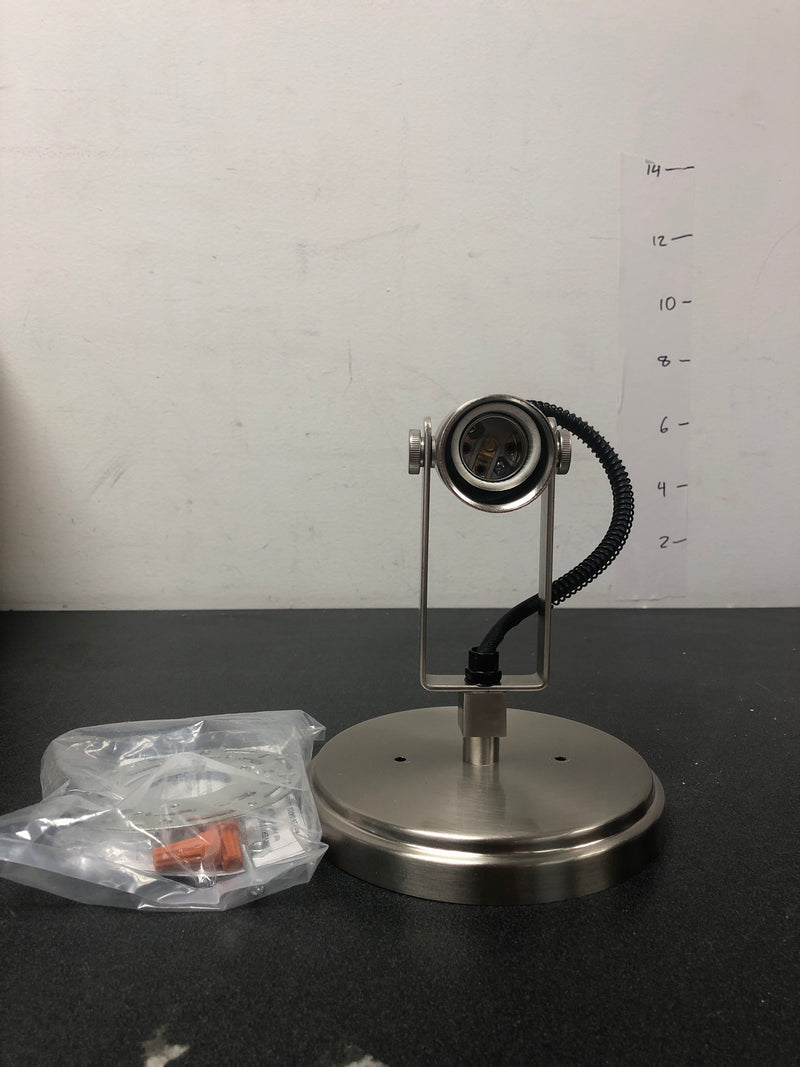 Progress Lighting P300189-009 Axle 7" Tall Bathroom Sconce - Brushed Nickel
