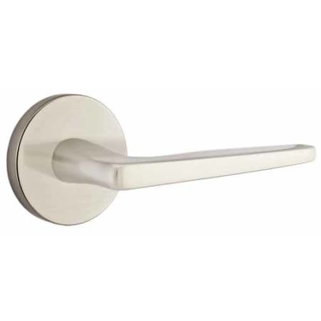 Emtek C520HERUS15 Hermes Brass Modern Privacy Door Leverset with the CF Mechanism - Satin Nickel