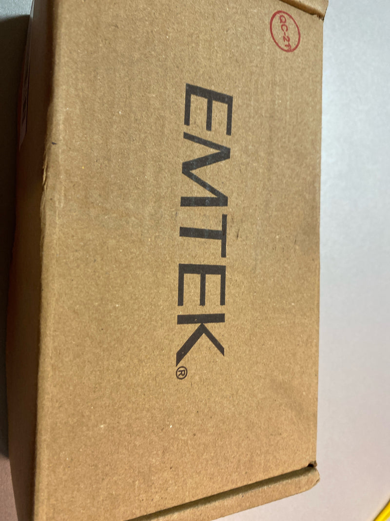 Emtek 5109ROUUS19 Round Passage Door Knob Set with Disk Rose from the Brass Modern Collection - Flat Black