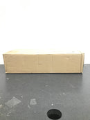 Oukaning HG-HCXLST-3563 35.4 in. 1-Light Black Modern Geometric Dimmable Selectable LED Semi-Flush Mount Ceiling Light with Remote