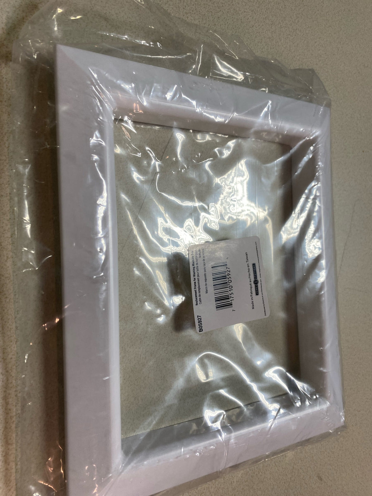 Jones Stephens B05927 Replacement Frame for Washing Machine Box - White