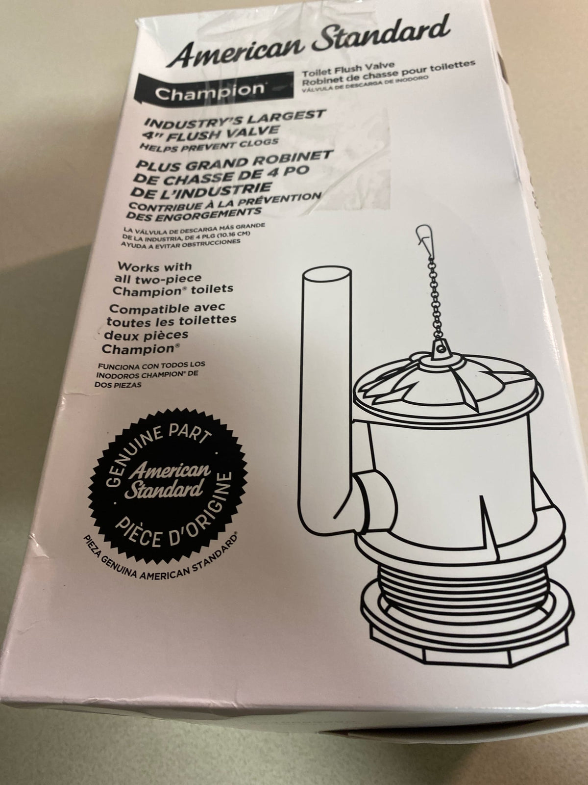 American Standard 7382106-100.0070A Champion Universal Flush Valve Kit - N/A
