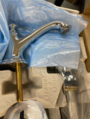 Kohler K-72759-CP Artifacts 1.2 GPM Widespread Bathroom Faucet with Clicker Drain Assembly - Less Handles - Polished Chrome