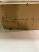 Generation Lighting 3001105-112 Art 5 Light 32" Wide Outdoor Chandelier - Midnight Black