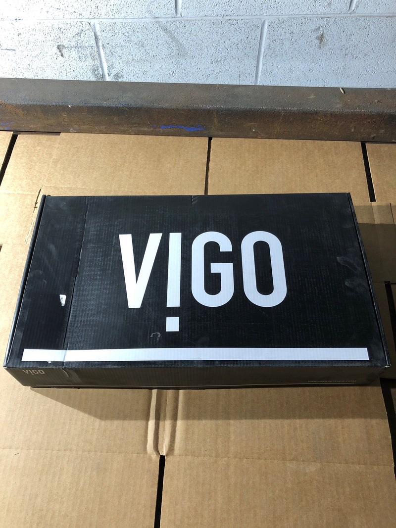 Vigo VG03035CH Nova 1.2 GPM Vessel Single Hole Bathroom Faucet - Chrome