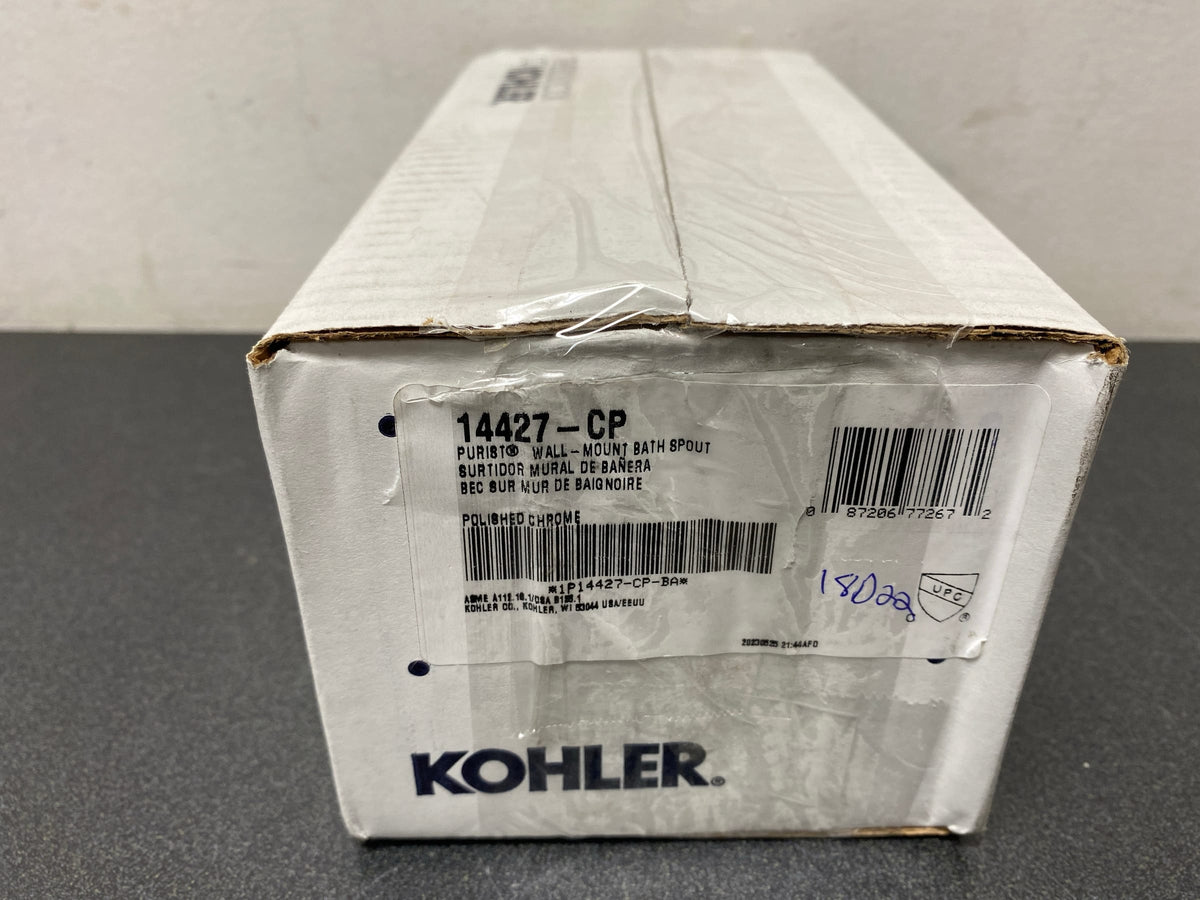Kohler K-14427-CP Purist 7-3/4" Tub Spout - Polished Chrome