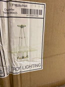 Troy Lighting F1625-PBR Archive 3 Light 25" Wide Chandelier - Patina Brass