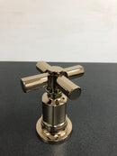Brizo HX70476-PG Invari Wall Mount Tub Filler Cross Handle Kit - Polished Gold