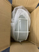 Quorum 680-11-6 Outdoor Flush Mount, 1-Light, 60 Watts, White